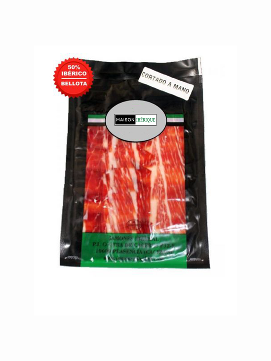 Prosciutto di ghianda tagliato a mano - 100% Raza iberico